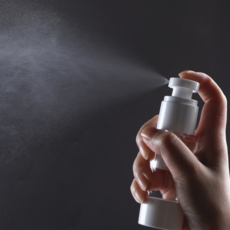 1Pcs 15Ml/30Ml/50Ml/80Ml/100Ml Hervulbare Fles Transparant Airless pomp Parfum Vacuüm Spray Fles Plastic Reizen Fles