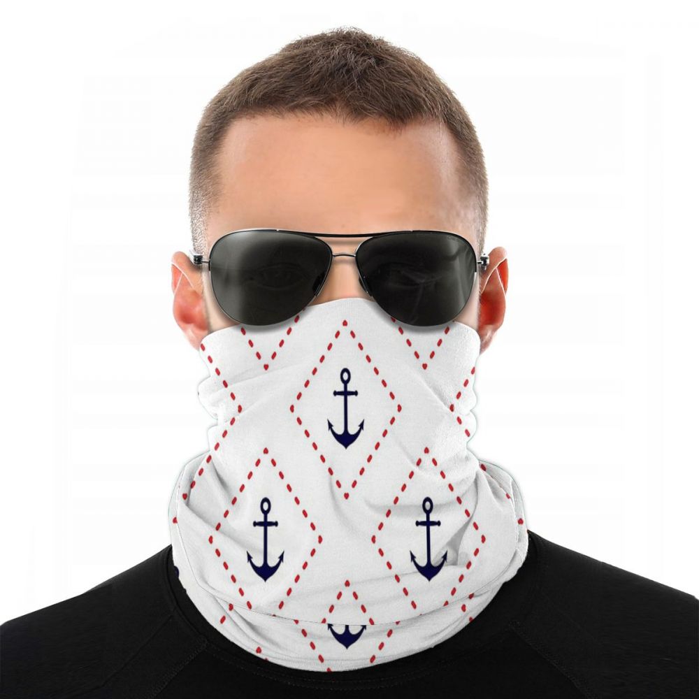 Ancla lejos patrón náutico bufandas Bandana