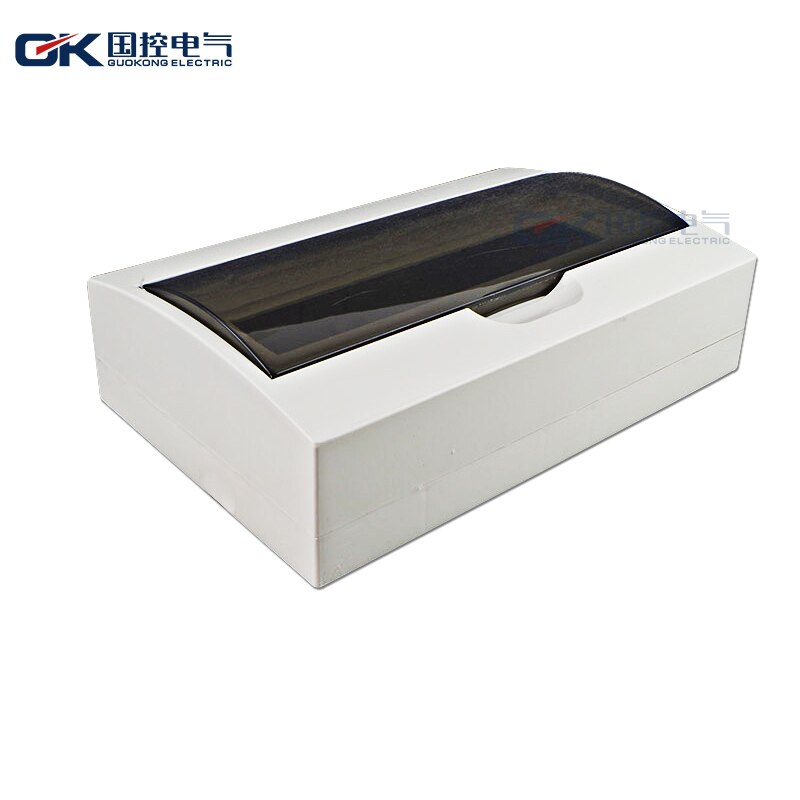 Plastic Power Electrical Distribution Box Surface Mounted Modular Switch Box MCB Switchboard 4-36 Ways--TSM Type: 15ways   312x210x100
