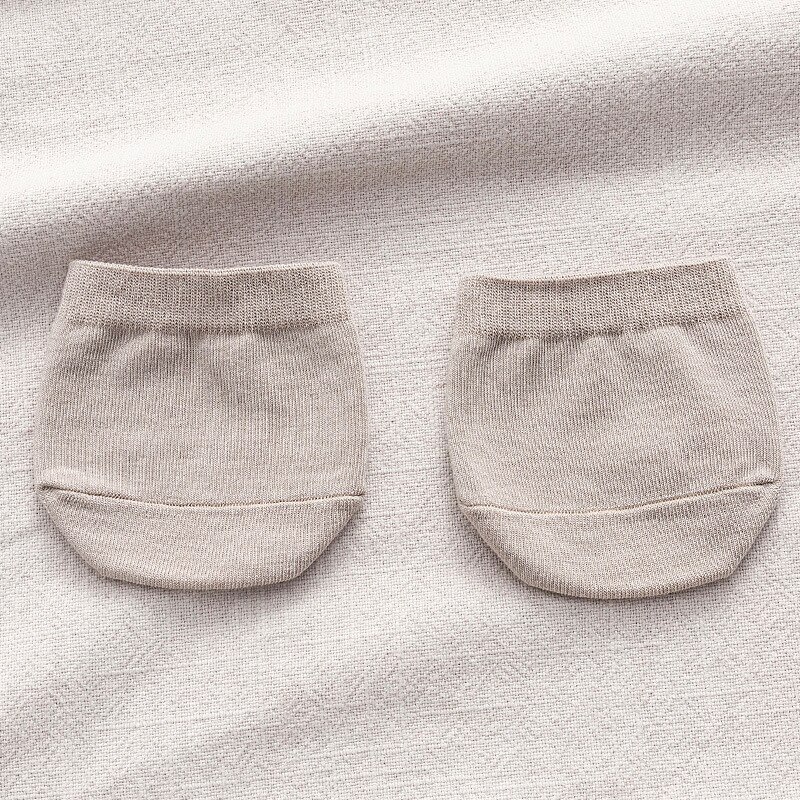 Half Socks Women Front Sole Shallow Mouth Anti-skid Half Foot Slipper Socks Summer Thin Invisible Socks: 6