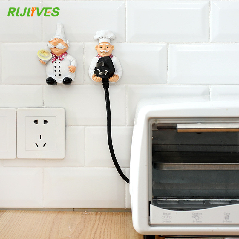 Support Mural Blanc Pour Prise électrique – Rangement D'étagère En ABS