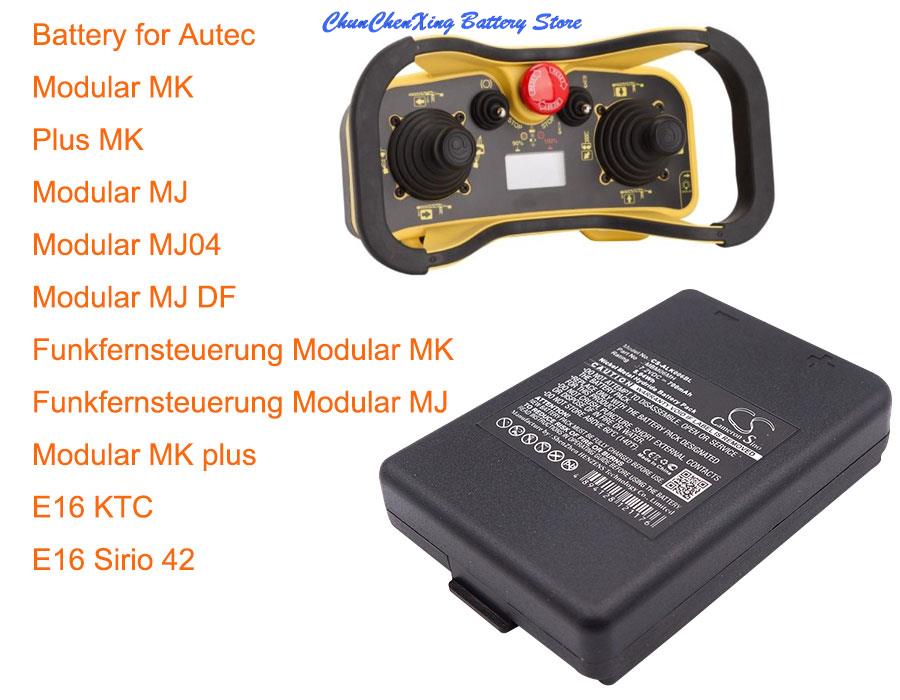 Cameron Sino 700mAh Batterij MBM06MH voor Autec Funkfernsteuerung Modulaire MJ, Funkfernsteuerung Modulaire MK, Modulaire MK, plus MK