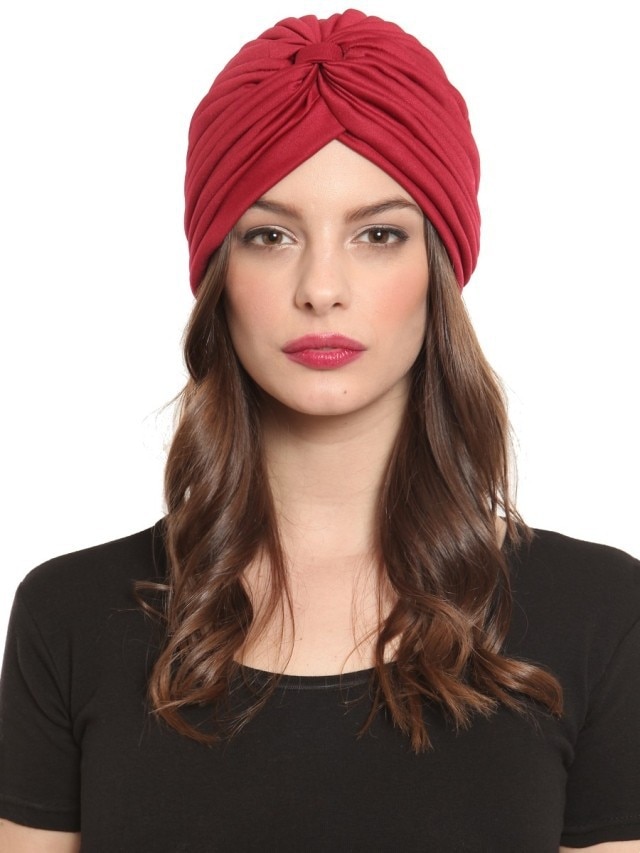 Retail Women's Beanies Muslim Turban Women Big Satin Bonnet Elastic Turban Dastar Imamah
