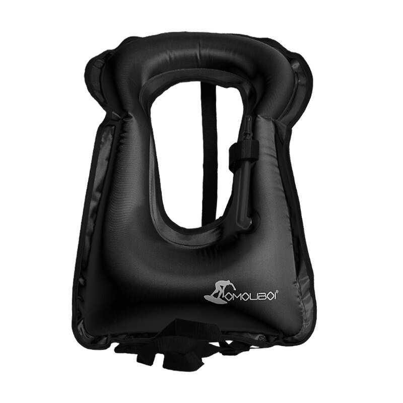 Erwachsene Aufblasbare Schwimmen Leben Weste Jacke Schnorcheln Schwimm Gerät Schwimmen Treiben Surfen Überleben Wasser Sport Life Saving: Black 2