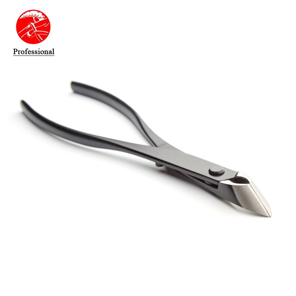 185 bord étroit coupe branche bord droit de professionnelle niveau 4Cr13MoV En Acier Inoxydable bonsaï outils fabriqués par TianBonsai
