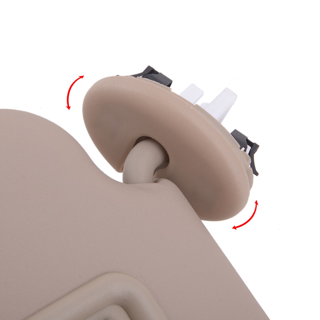Parasol izquierdo de plástico para coche, accesorio de color Beige para Toyota Rav4, 2006, 2007, , , 74320-42501-A1