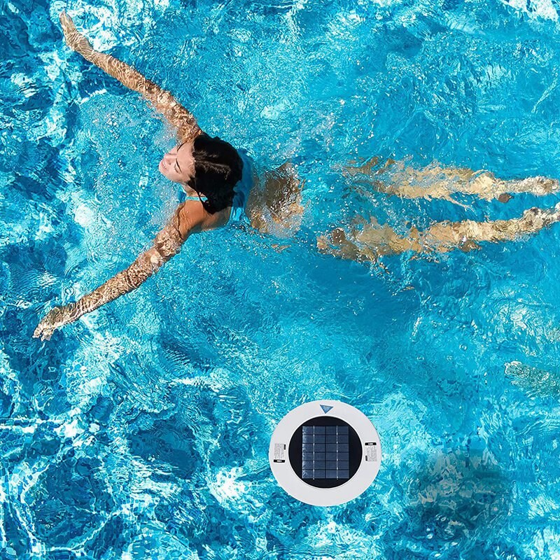 Solar Zwembad-Ionisator, Koper Zilver Ion Zwembad Waterzuiveraar, doodt-Algen Zwembad Ionisator Voor Outdoor Tubs