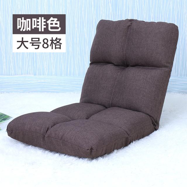 Flydbar polstret gulvstol doven sofa tatami ultrablød futon ergonomisk sofa i japansk stil med justerbar ryg i 5 positioner: 18