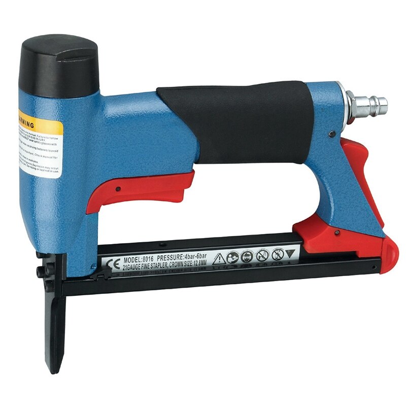 8016LN Lange Mond Bea Pneumatische Nietmachine Tacker Fijne Nietmachine Tool Voor Meubels Nagelpistool Tool Pneumatische Air Power Tool: Default Title