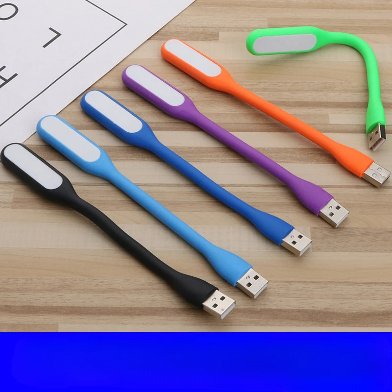 Creatieve Mini USB LED Draagbaar Nachtlampje Energiebesparende Bureaulamp Computer USB Interface Mini Licht