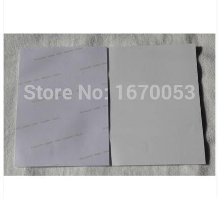 Papel A5 de inyección de tinta oscura, Papel de transferencia térmica, Papel de impresión para tela de camiseta, 50 unidades