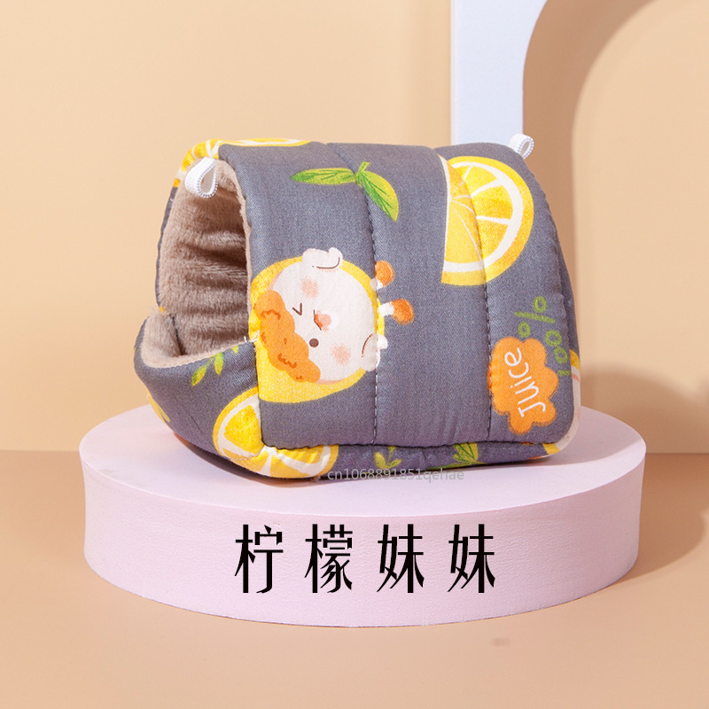 Cachette de lit de cochon d'inde de noël, lavable, pour petits animaux, Cage, accessoires pour Chinchillas, Hamsters, hérissons, tapis d'hiver: XS / plum