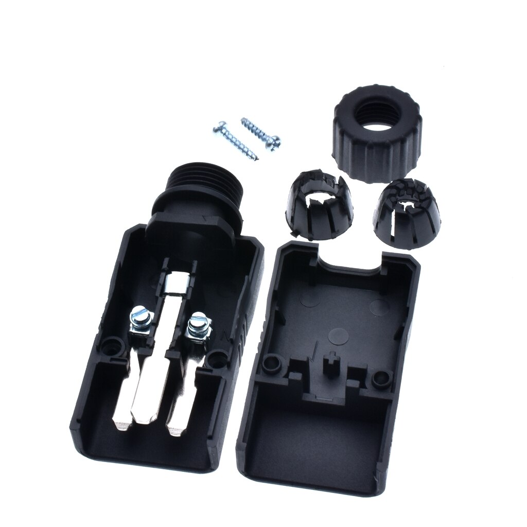 IEC 320 C20 16A 250 AC Plug C20 Male DIY Rewirable Plug C20 Screw Lock PDU APC UPS Computer server plug 4000W CE ROHS