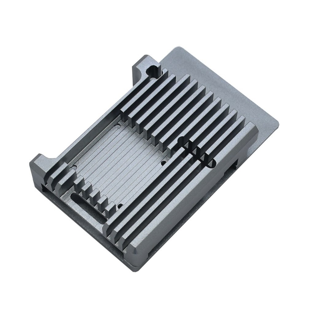 Voor Raspberry Pi 4 Model B Aluminium Case, passieve Koeling Aluminium Beschermende Shell Metalen Behuizing Voor Raspberry Pi 4 Mod