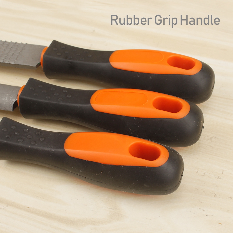 ! 3 st metall fil set nål fil set verktyg 8 tum trä rasp fil set träbearbetningsverktyg