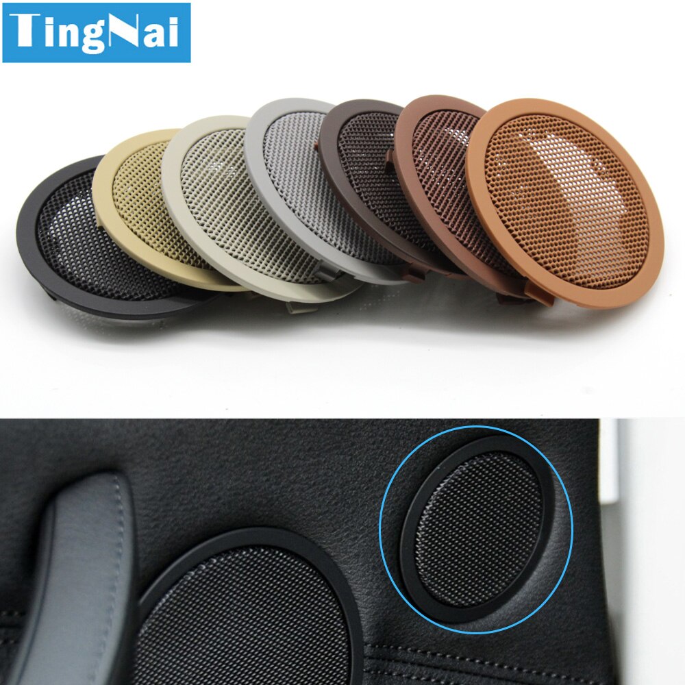 Left Right Side Driver Interior Rear Door Tweeter Loudspeaker Cover For BMW X5 X6 E70 E71 E72 2007 5 GT F07