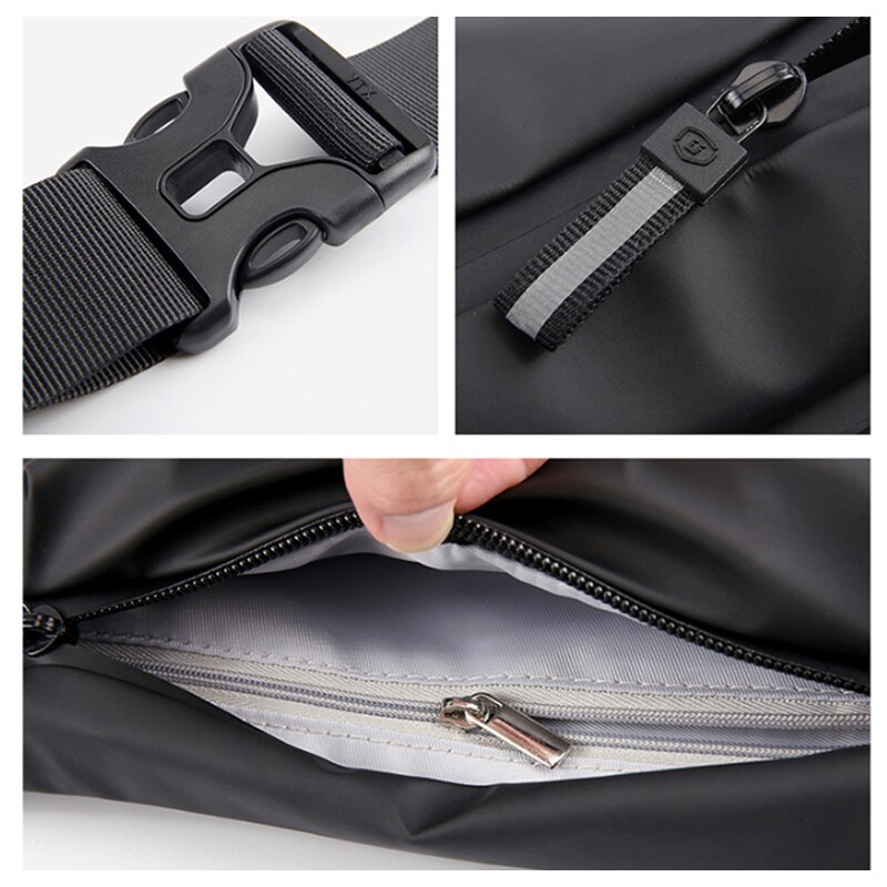 Traveling Waist Bag For Women Outdoor Sports Crossbody Bags Casual Waterproof Multifunction Purse Men Chest Pack G210