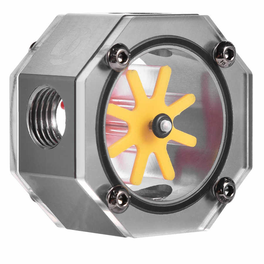 Indicator Cooling Meter Sensor Meter Indicator Aluminium/4 Draad Voor Pc Waterkoeling