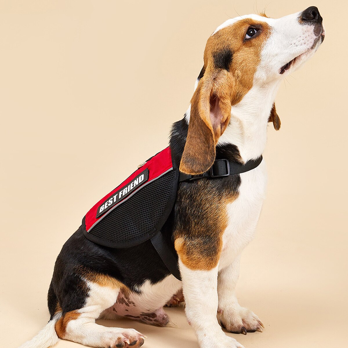 Reflective and Adjustable Lightweight polyester mesh dog harness for Small Medium Large Dog No for Training Dog Harness