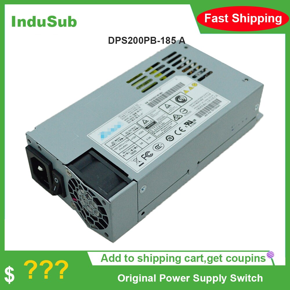 Originele Gebruikt Voeding Schakelaar DPS200PB-185 Een DPS-200PB-185A DPS200PB 185 190W 1 Jaar Garantie