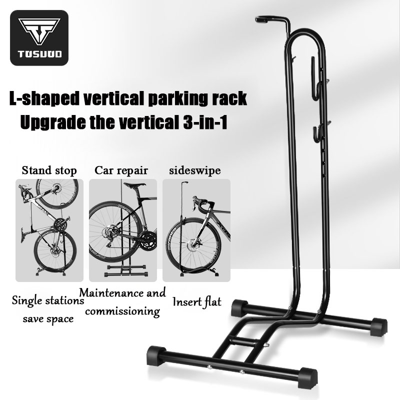 Estante de estacionamiento para bicicletas tipo inserto en forma: una solución versátil y que ahorra espacio para estacionamiento y mantenimiento de bicicletas de montaña