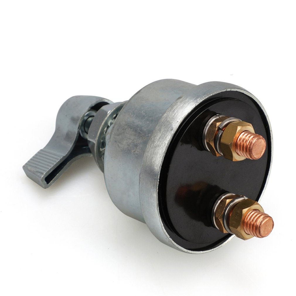 Universal Fixed Key Battery Isolator Kill Switch Car Auto Vehicle Battery Disconnect Switch Cut Off Power 12V