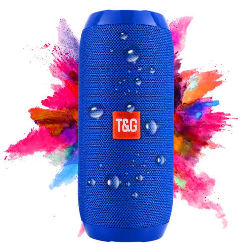 Loud Speaker Wireless Waterproof Outdoor Stereo Cell Phone Wireless Stereo Outdoor Portable Portable Fabric Speaker