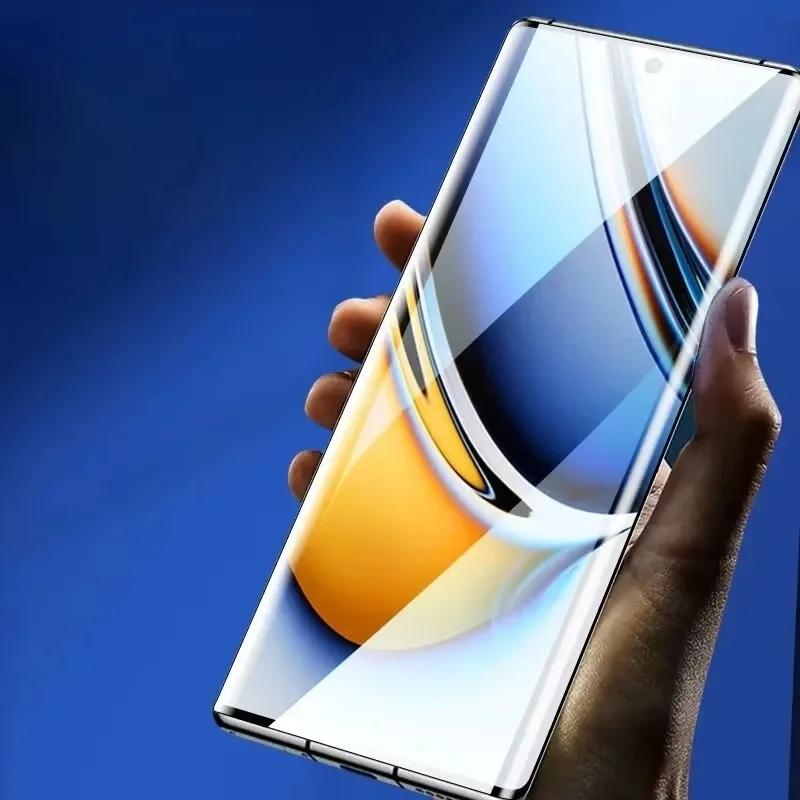 Hurtig installation hærdet glas til realme 13 pro 12 11 10 pro plus  + 12 pro+ skærmbeskytter beskyttelsesglas