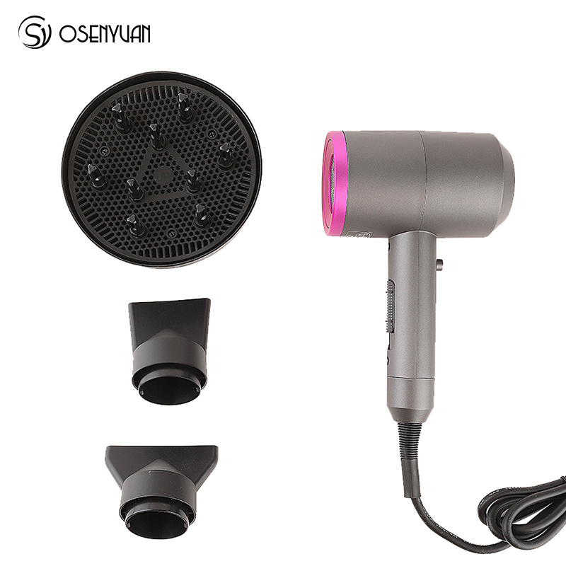 Beste Negativ ionisch Haar Trockner 3-in-1 Multifunktionale Styling Werkzeuge Haartrockner Haar Blasen Trockner Schnelle Gerade Luft Styler
