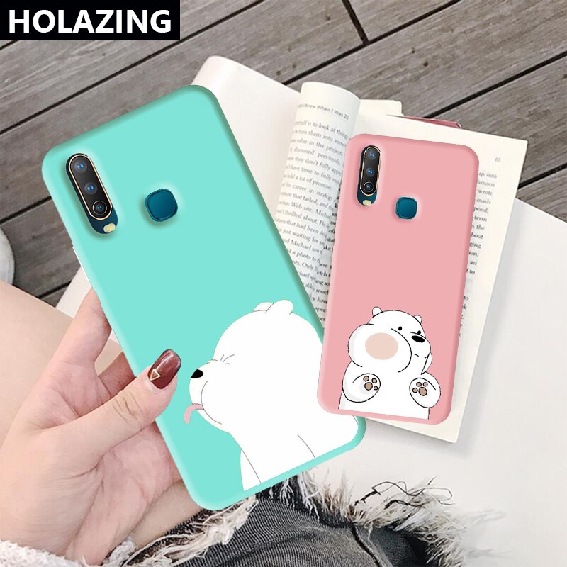 Funda delgada transparente de silicona Flexible TPU suave para Vivo Y19 Y17 Y15 Y12 Y95 Y91 Y85 U3X U3