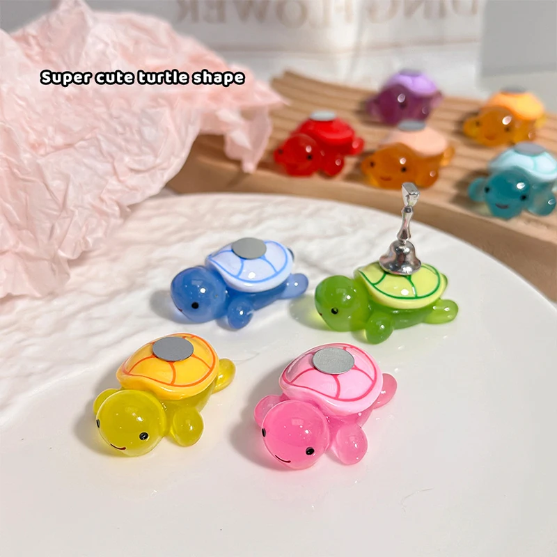 Magnetiska hållare tips för naglar liten sköldpadda naglar tillbehör verktyg display övningsträning nageldisplay stativ