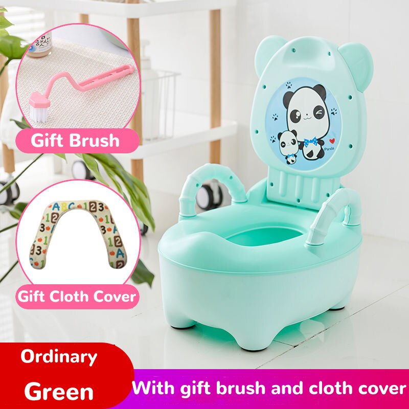 Pot de formation pour enfants et bébé en plastique,chaise siège toilette formation pour enfant bas âge, motif mignon et doux,