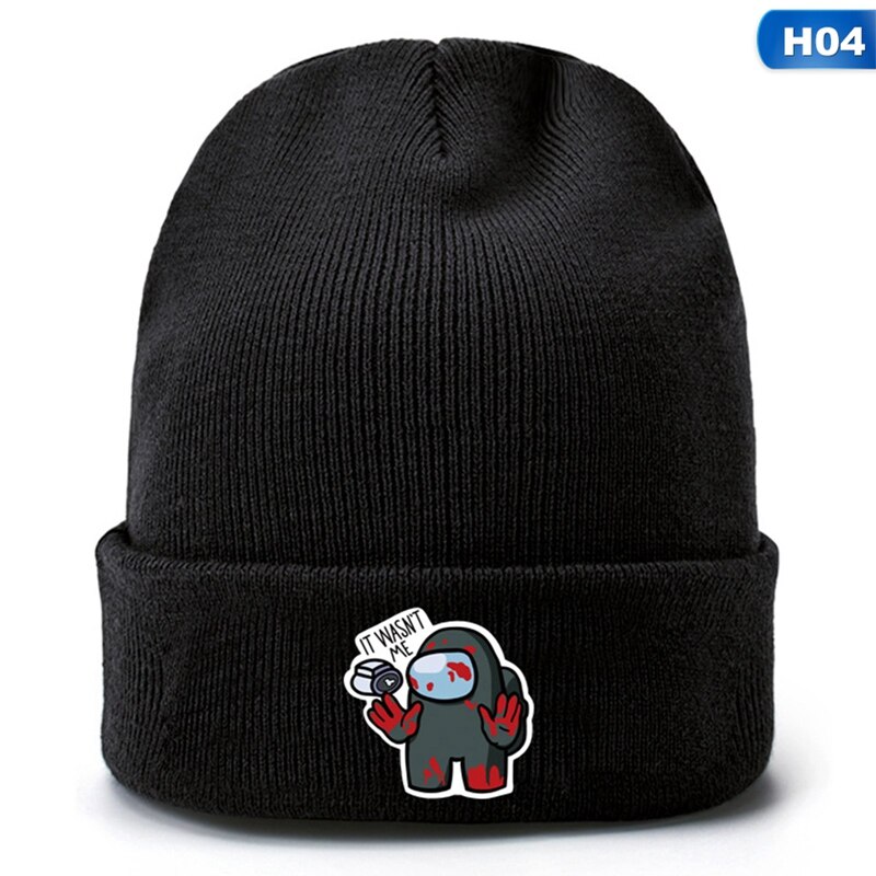 Onder Ons Game Perifere Wollen Hoed, Gebreide Muts, Warme Herfst En Winter: H04