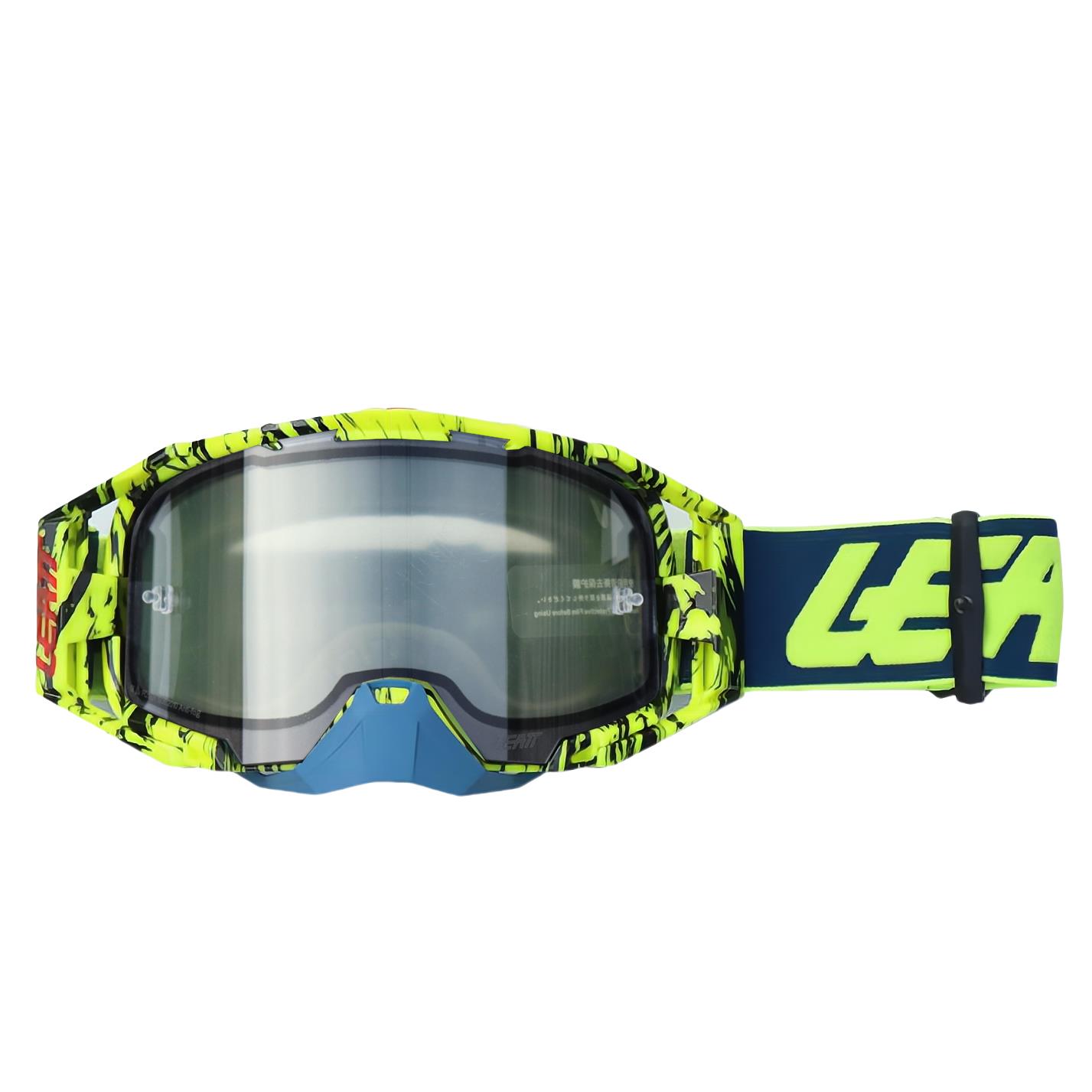 Leatt 6.5 ultra hd anti-dug brille clarity motocross enduro cykling moto dirt bike mtb riding solbriller hd sportsbriller: Champagne