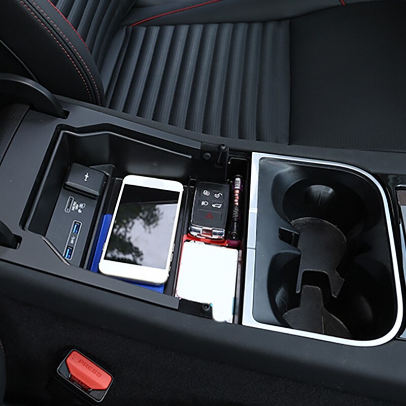 Armrest Storage Box Organizer Tray For Land Rover Discovery Sport (2015-2018)