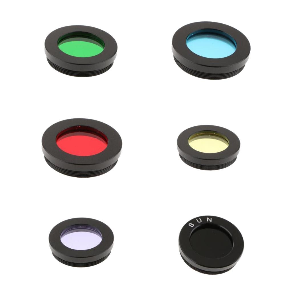 1.25 inch Telescope Color Filters Set for Eyepiece... Grandado