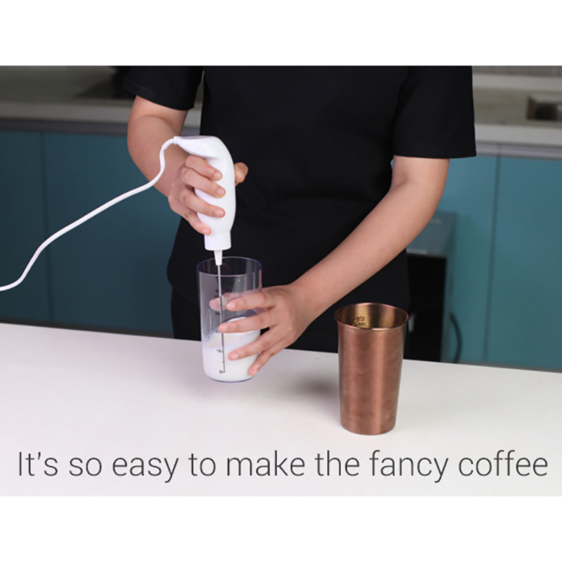 Multifunktionel elektrisk mini mælkeskummer bærbar æggepisker blender madmixere skummer mælkeskummer til hjemmet kaffe milkshake