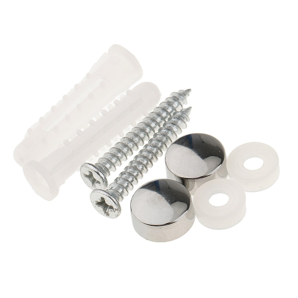 8-Inches Two-Sided Swivel Wall Mount Mirror with 5x Magnification, for Home, Salon, Cosmetic Shop, Hotel Bathroom &amp; Washroom