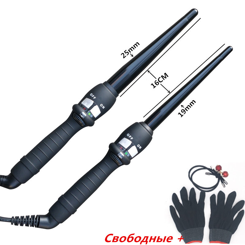 Modelador de cabelo com controle de temperatura digital., picador de cabelo em cerâmica com rolo.