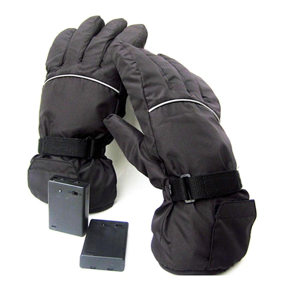 Elektrische Verwarmde Winter ski Handschoenen 3 Niveaus Temperatuur Hand Controle Warmer voor Skiën Fietsen Paardrijden Verwarming Warme Handschoen