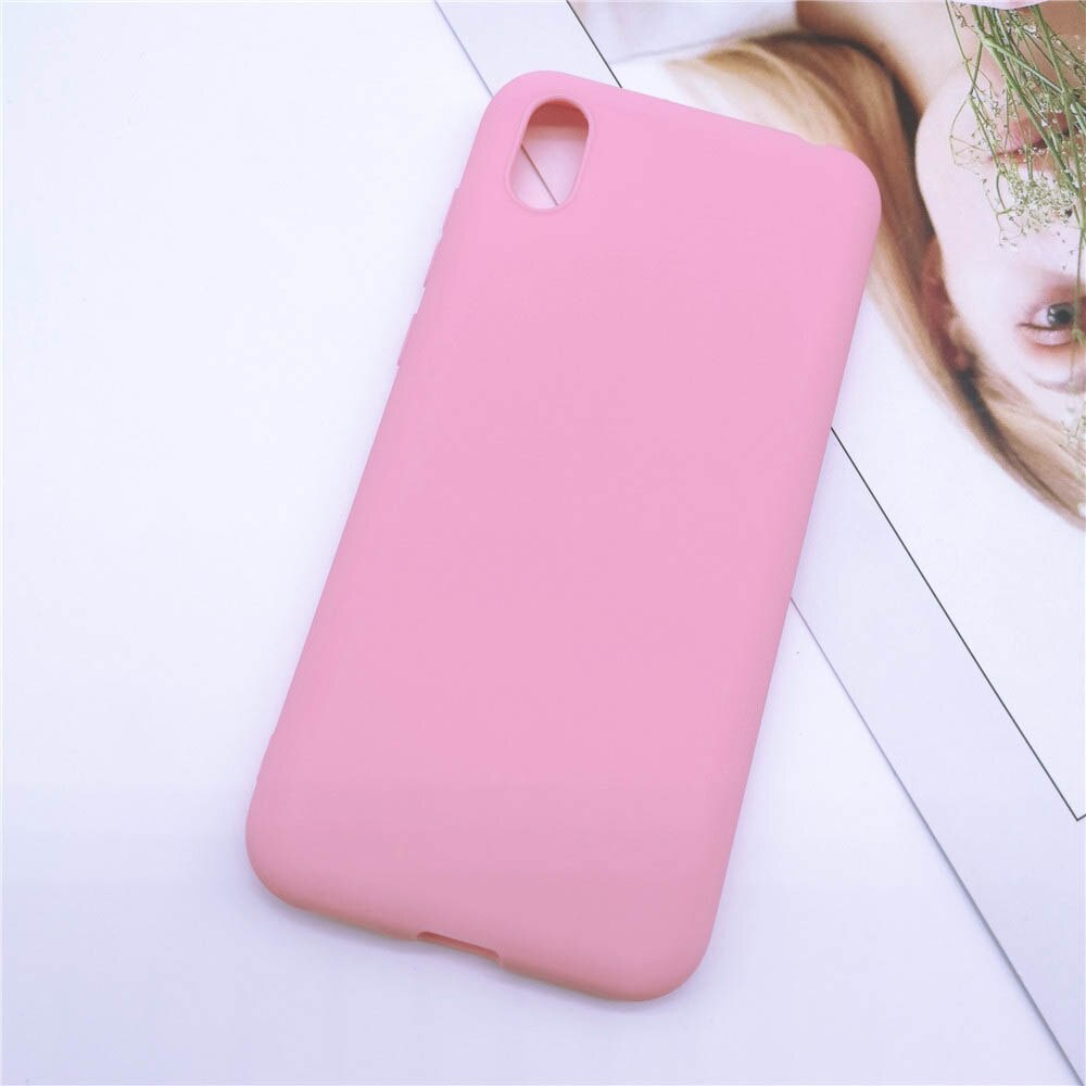 Voor Cover Huawei Y5 Case Voor Huawei Honor 8S Ksa-lx9 Case Silicone Soft Funda Telefoon Case Voor Huawei y5 5y Y 5 AMN-LX9: For Honor 8S / Pink