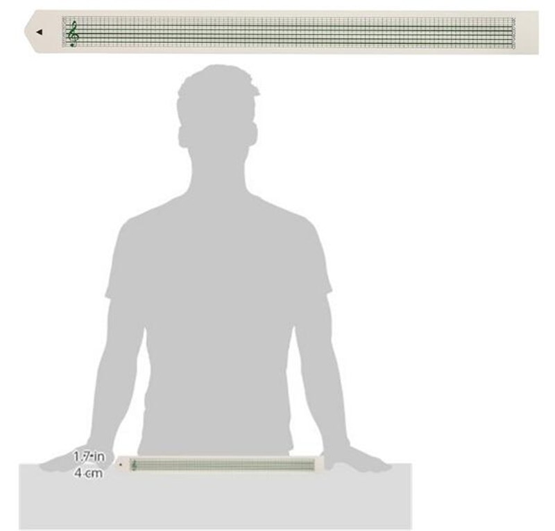 15 Note Make Your Own Music Box Punched Paper Strip