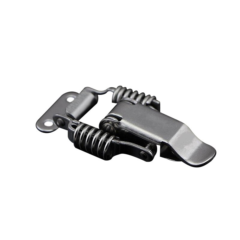 Cabinet Lock Box Hasp Case Iron Spring 67*24 Toggle Locks For Drawer Gate Door Furniture Hardware: Gold