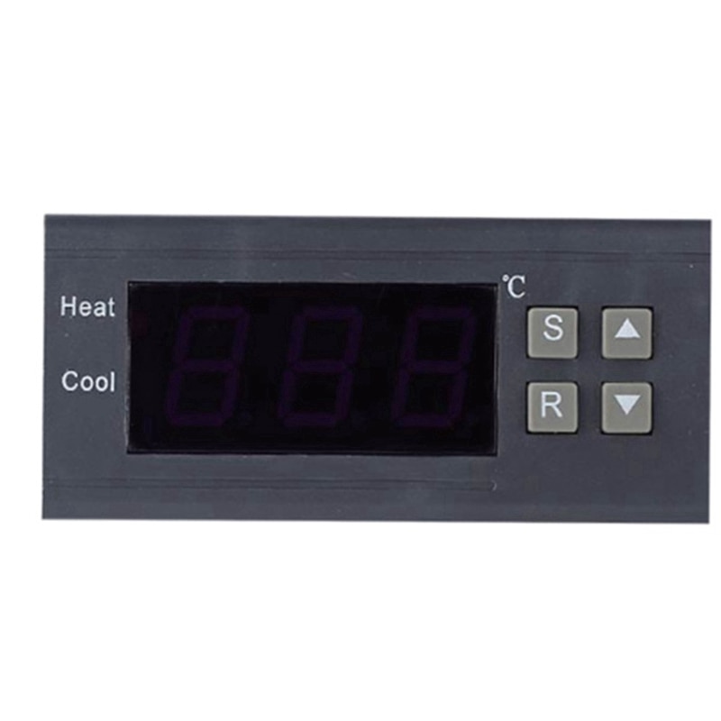 Digital Temperature Controller -99-400 Degree PT100 M8 Probe Thermocouple Sensor Embedded Thermostat 220V Switch