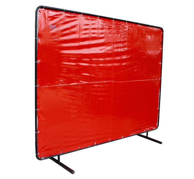 Manta translúcida Anti-UV FR de 6 &#39;x8&#39;, a prueba de fuego, pantallas de soldadura de vinilo ignífugas, cortina