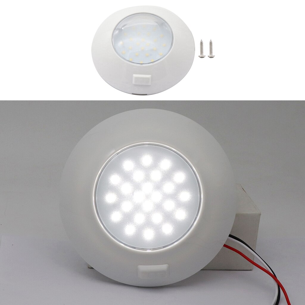 LED RV Ceiling Light DC 12V Recessed Cabinet Lights Interior Lighting Camper