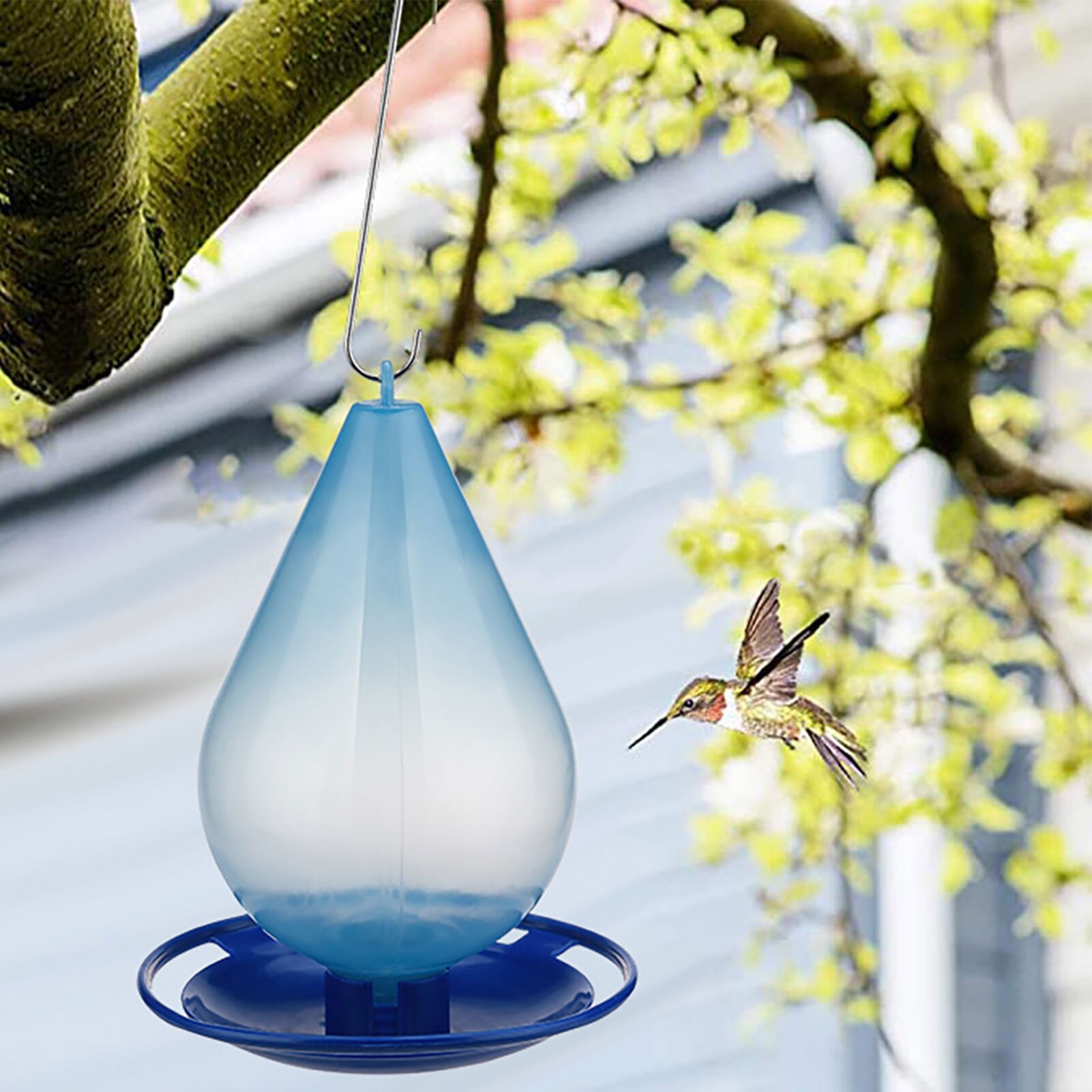 Hummingbird Water Feeder Lazy Outdoor Hanging Hummingbird Automatic Water Feeder