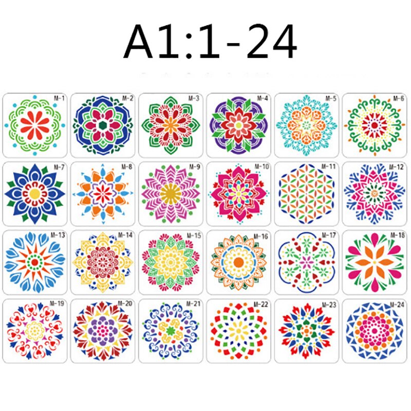 Mandala Dotting JobaStores® Toolset (16 delig) | Maak de mooiste creaties