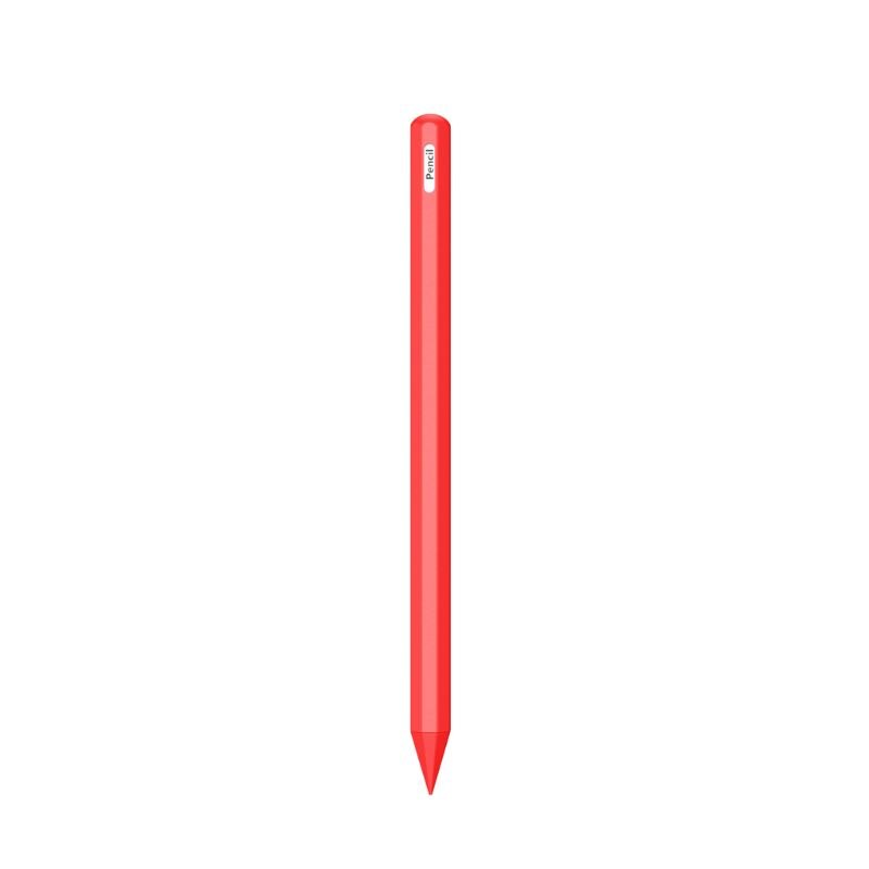 Custodia in Silicone per Apple Pencil custodia protettiva di seconda generazione custodia protettiva per ipad 2 Grip per ipad Pro 11 12.9 pollici 2018: Rosso