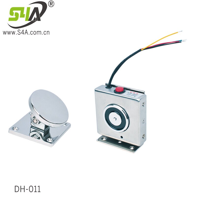 Dc 24v Floor Mounting 50Kg Electric Control Stainless Automatically Close Magnetic Wooden Glass Fire Door Holder: DH-011
